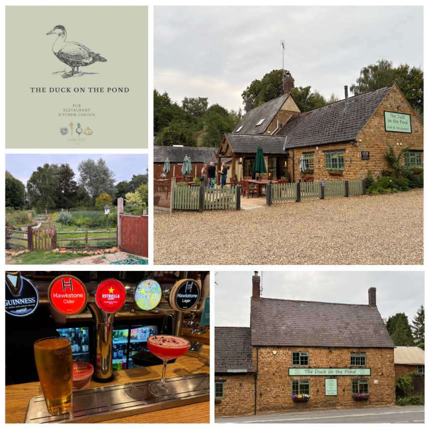Explore Nearby: The Duck on the Pond in South Newington